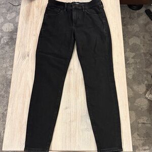 Express Mid Rise Stretch Black Women’s Legging Jean